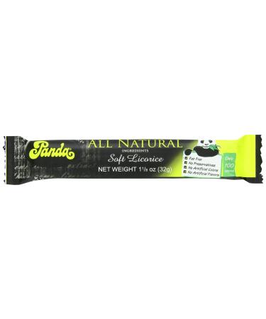 Panda All Natural Licorice Bar, 1 1/8 Oz/32g (Pack of 36) 1.12 Ounce (Pack of 36)