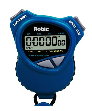 Robic Dual Stopwatch/Countdown Timer Blue
