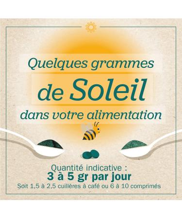 Organic Spirulina 100% French 1 sachet 80g of AB tablets (cure 20 days) DIRECT PRODUCER rich in iron minerals vitamins and antioxidants Boosts the body & immune defenses - Buy Online on GoSupps.com