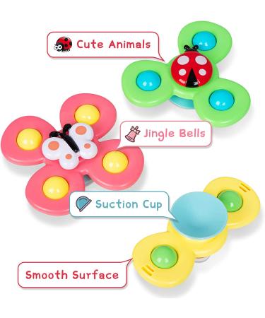 NARRIO Suction Cup Spinning Top Toy - Colorful Baby Gift Idea - Buy Online on GoSupps.com