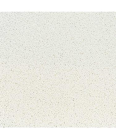 White Glimmer Cake Topper Sprinkles - 30g Edible Shimmer Balls for Cupcakes - Ideal for Wedding, Christening & Party Decor - Buy Online on GoSupps.com