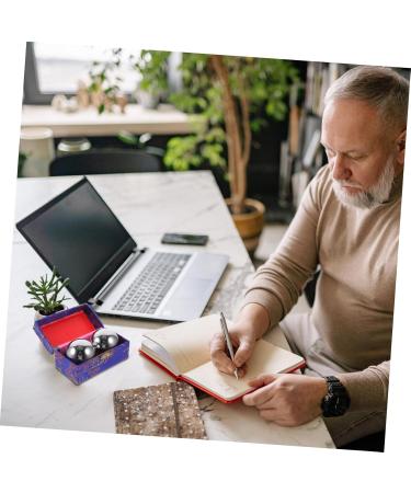 Partykindom 2-in-1 Fitness Handball & Baoding Massage Balls for Seniors | Portable Hand Massager & Relaxation Tools - Buy Online on GoSupps.com