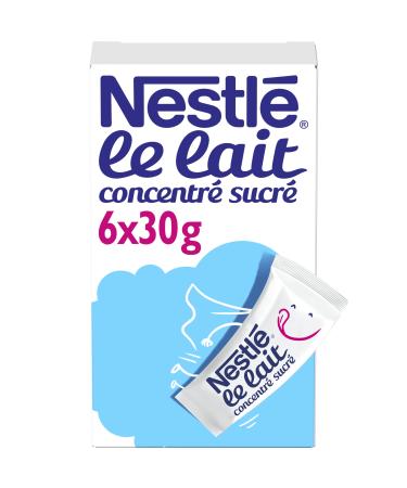 Nestle half cream sugar concentrated milk 6 sticks 180 g