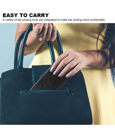 23 Pcs Lighted Ear Wax Removal Kit with Stainless Steel Tools - Green - Buy Online on GoSupps.com