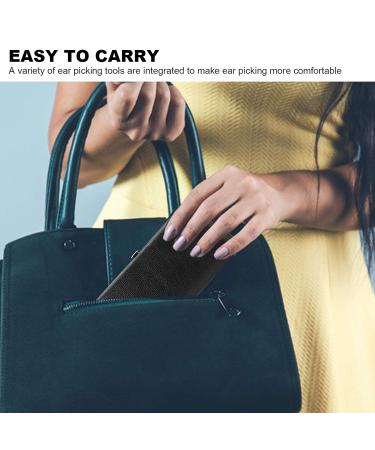 23pcs Spiral Double Ended Black Ear Wax Removal Tool Set - Buy Online on GoSupps.com