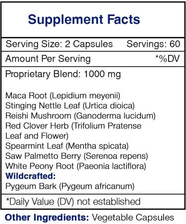 Secrets of the Tribe - Prosta Vigor, Healthy Prostate Formula, Herbal Supplement Blend (120 Capsules) 120 Count (Pack of 1) - Buy Online on GoSupps.com