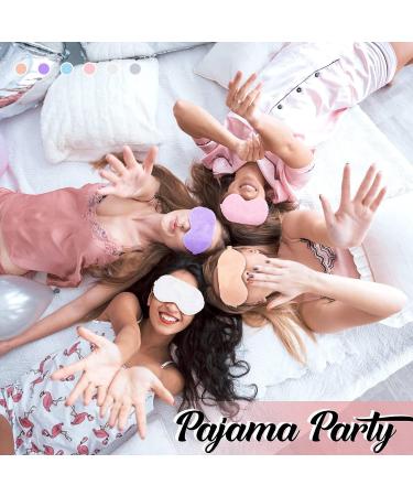 Bulk Plush Sleep Masks - 30 Soft Eye Covers for Kids & Adults | Comfortable Blindfold for Travel, Nap Time, Birthday Parties - Buy Online on GoSupps.com