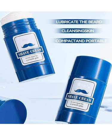 Men's Shaving Cream Shaving Balm 40 g 2 in 1 Stick for Beard Care & Hair Removal Home & Hair Salon Use - Buy Online on GoSupps.com