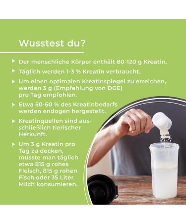  GREAT VITA GreatVita Creatine Monohydrate Powder 400g | 117 Servings Tasteless | Pure Creatine Monohydrate with No Additives 100% Natural - Buy Online on GoSupps.com