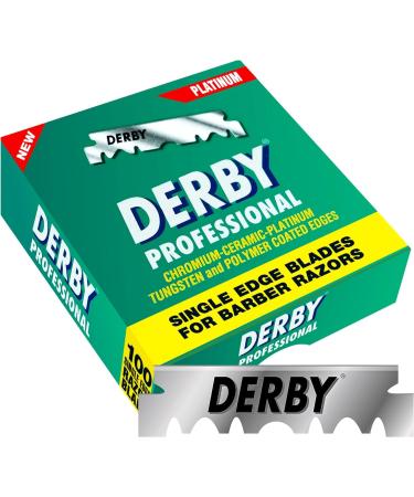 Derby Professional Single Edge Razor Blades - Pack of 400 for Smooth Shaving | International Shipping Available - Buy Online on GoSupps.com