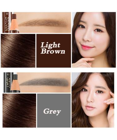 5pcs Peel-Off Eyebrow Pencil Set - 5 Colors for Makeup Cosmetics Tool - Buy Online on GoSupps.com