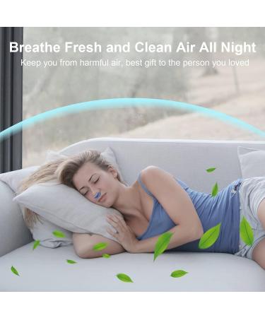 Electric Anti Snoring Nasal Dilators - Snoring Solution for Men and Women - Blue - Buy Online on GoSupps.com
