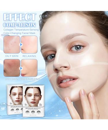 10 Unit s Masque Collagene Hydratant Visage Masque Bio Collagene Att nuez les Ridules et les Rides Hydratant et Anti- ge Raffermissante 2 unit (Lot de 1) - Buy Online on GoSupps.com