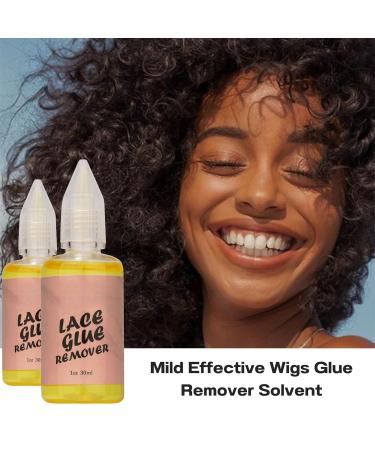 Wig Glue Remover Hair Tape Extensions Remover Tape in Extensions Adhesive Residue Remover for Hair Replacement Lace Front Wig Poly Hairpieces Toupee Cosmetic Hair Systems Bonding WigGlueRemover - Buy Online on GoSupps.com