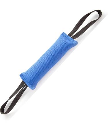 Dingo Gear Cotton Nylon Bite Sausage for Dog Training | IGP IPO Obedience | Protection Dog Sport | 28x7 cm | 2 Handles - Blue - Buy Online on GoSupps.com
