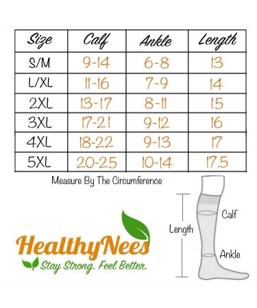 Shop Seniors Care 15-20 mmHg Compression Leg Calf Closed Toe Zipper Socks - Nude 3X-Large | International Shipping Available - Buy Online on GoSupps.com