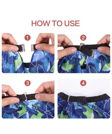 Kids Barber Cape with Neck Duster Brush | Professional Hair Cutting Cape - Buy Online on GoSupps.com