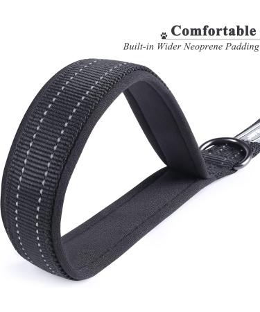 VIVAGLORY Short Dog Lead - 32cm Black | Short Traffic & Training Lead for Medium & Large Dogs - Buy Online on GoSupps.com