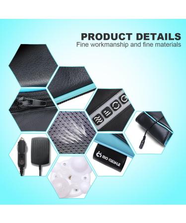 Shiatsu Massage Device with Heat Ideal Christmas Gift for Men Women Mom & Dad Relieve Neck Shoulder Back Waist Leg and Foot Pain - Buy Online on GoSupps.com