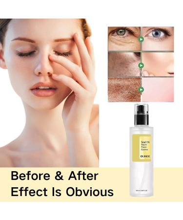 Tongyend Snail Mucin Serum Snail Mucus 96% Repair Essence Snail Mucin Moisturiser of Hyaluronic Acid Lightweight-Hydrating Serum Reduce Wrinkles&Skin Moisture& Glow Face for Woman - Buy Online on GoSupps.com