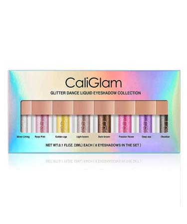 Mona43Henry Liquid Glitter Eyeshadow Set Shimmer Liquid Eyeshadow Waterproof Face Lips Art for Festival Makeup Incredible