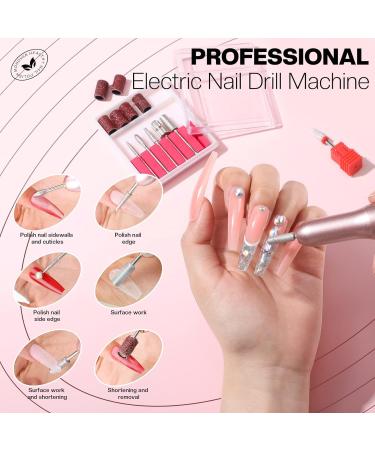 Morovan Acrylic Nail Kit - Complete Set for Beginners with UV Lamp & Glitter Powder | Professional Acrylic Nail Starter Kit - Buy Online on GoSupps.com
