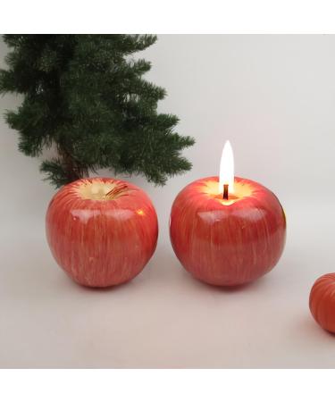 Apple Candles 6-Piece