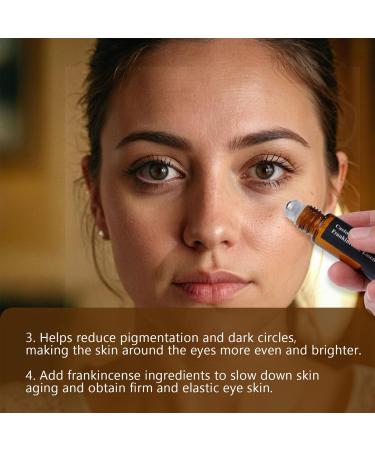 Tiksec Castor Oil and Frankincense Eye Roller Castor Oil Under Eye Roller Castor Oil Frankincense Rollerball Moisturizing Anti-Wrinkle and Fine Line (2) - Buy Online on GoSupps.com