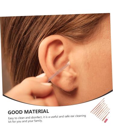 Buy Mobestech 3 Sets Earwax Remover Kit - Stainless Steel Ear Cleaner Tools for Kids & Adults - Portable Pink Ear Wax Removal Tool - Buy Online on GoSupps.com