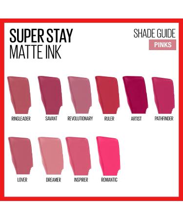 Maybelline New York SuperStay Matte Ink Un-nude Liquid Lipstick Ruler 0.17 Ounce 80 Ruler 5.03 ml (Pack of 1) - Buy Online on GoSupps.com