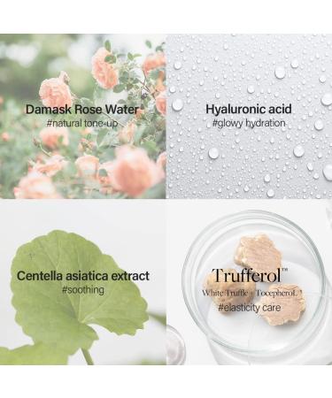 Dalba Waterfull Vegan Tone-Up Sunscreen - Natural Pink Glow Hydrating Essence SPF 50+ 1.69 fl.oz - Buy Online on GoSupps.com