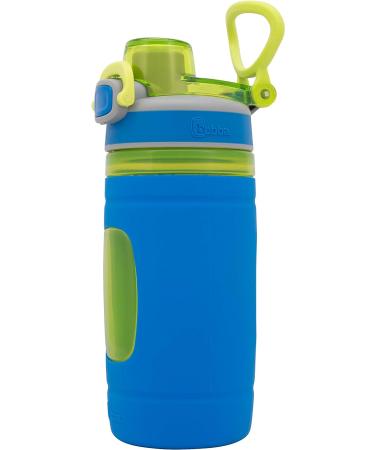 Bubba Flo Kids Water Bottle 16oz | Leak-Proof & Dishwasher Safe | Impact & Stain-Resistant | Azure - Buy Online on GoSupps.com