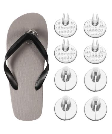 EXCEART 6 Pairs Clear Gel Shoe Gel Pads Shoe Guards Silicone Toe Protectors Sheer Thong Gel De Cejas Transparente Foot Pads for Sandals Clear Sandals Non- Cushion Split Toes Miss
