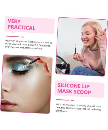 Beavorty 10 Pcs Silicone Eyeshadow Brush Makeup Brush Cleaning Sponges Eyeshadow Brush Applicator Cosmetic - Buy Online on GoSupps.com