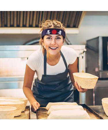 minkissy Ninja Headband Japanese Sushi Chef Headband Sunrise Head Scarf for Women Men Blue - Buy Online on GoSupps.com