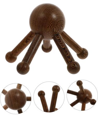 Gleavi 5 STK Portable Hair Scalp Massage Device - Handmade Claw Head Massager for Spa Relaxation - Buy Online on GoSupps.com