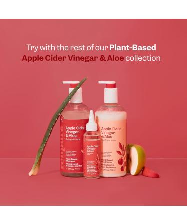 Renpure Plant Based Apple Cider Vinegar & Aloe Conditioner 24 oz - Clarify & Shine | Best Vegan Hair Care for Healthy Hair - Buy Online on GoSupps.com