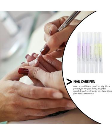 6 Pi ces Stylo Huile pour Cuticules Soin Nourrissant pour Ongles Gel et Acrylique Revitalise Cuticules Facile Appliquer Ingr dients Naturels pour Manucure Domicile et Salon - Buy Online on GoSupps.com