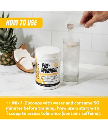 Outwork Nutrition Preworkout for Men & Women - Nootropic Pre Workout Without Creatine Pre-Workout Powder with Taurine Rhodiola Citrulline Malate Beta Alanine Caffeine (Pina Colada) Pi a Colada - Buy Online on GoSupps.com