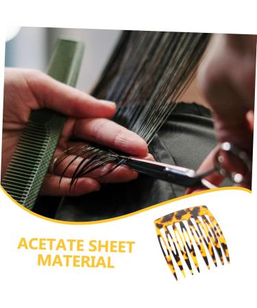FRCOLOR Comb Hair Accessories Hair Accessories Side Hair Combs for Women Bridal Hair Pieces Hair Side Combs Side Combs for Thick Women's Hair Broken Hair Headpiece Acetic Acid Acetate Film - Buy Online on GoSupps.com