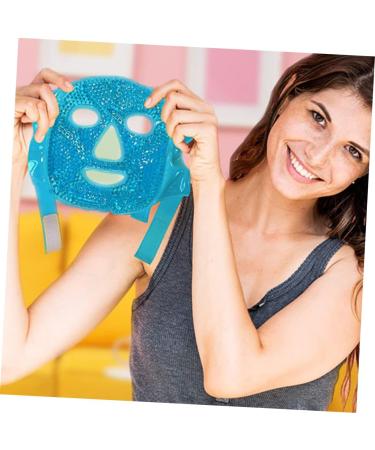 Ipetboom Ipet tree ice mask facial treatment for Masks skin cooling reusable gel mask Gel facial mask beauty products Wrap cold hot compress mask pvc Blue - Buy Online on GoSupps.com