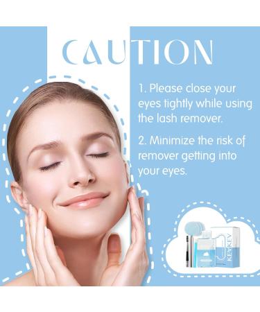 KevKev Lash Remover for Cluster Lashes | Gentle Eyelash Glue Remover 150ml | Non-Irritating No Residue Eco-Friendly Pads - Buy Online on GoSupps.com