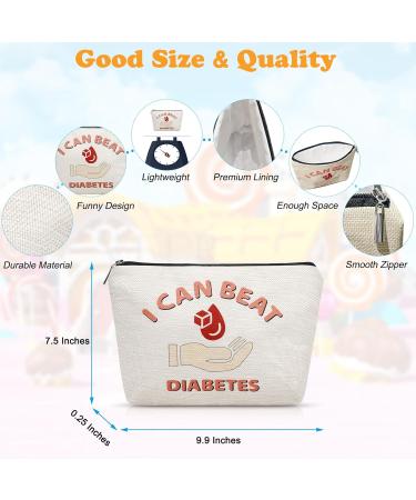 2024 Diabetic Supply Gifts - Christmas Diabetes Bag for Type 1 & 2 | Warm & Encouraging Travel Organizer - Buy Online on GoSupps.com