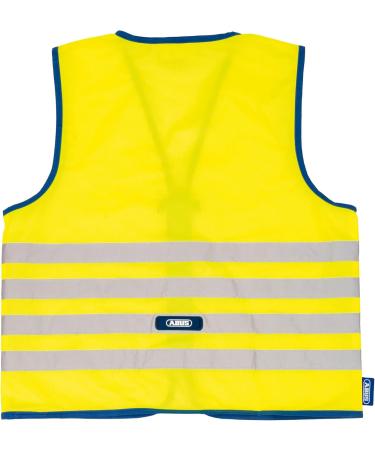 Buy Abus Children's Warning Lumino Reflex Vest for Kids - Improved Visibility Day & Night - Zippered Security Vest in Yellow - Buy Online on GoSupps.com