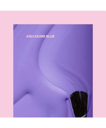 Pink Gellac UV Gel Nail Polish - 301 Azure Blue 15 ml | Shellac Blue Gel Lacquer | Easy Application for UV Lamp | Made in Holland - Buy Online on GoSupps.com