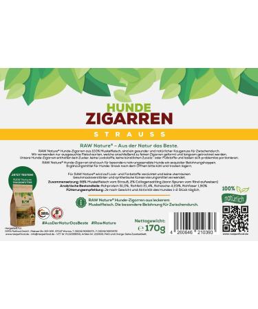 Buy RAW NATURE DISCH COMPARITION PUR 7-Piece 100% Natural Dog Snack - Hypoallergenic Grain-Free Air-Dried Ostrich Meat - Premium Quality 170g Pack - Buy Online on GoSupps.com