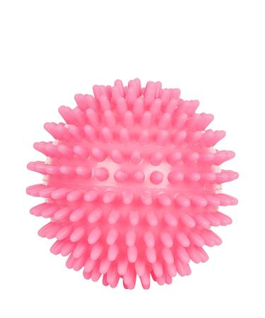 Sport-Tec hedgehog ball massage ball reflexology massage self-massage hardness level: soft D - 9 cm neon pink