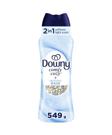Downy Comfy Cozy In-Wash Laundry Scent Booster Beads Meadow Rain Scent Softness and Freshness 549 Grams