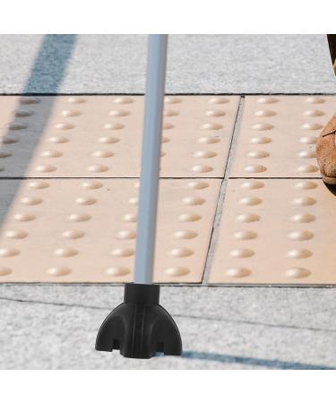 Iwowhero Slipproof Rubber Tips for Crutches & Hiking Sticks - 2 Pack Sugar Cane Punch Pitch Tips - Buy Online on GoSupps.com