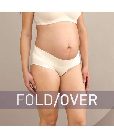 Intimate Portal Maternity Knickers 6-pk - Pregnancy Postpartum Underwear, Foldable Under Bump Pants - Buy Online on GoSupps.com